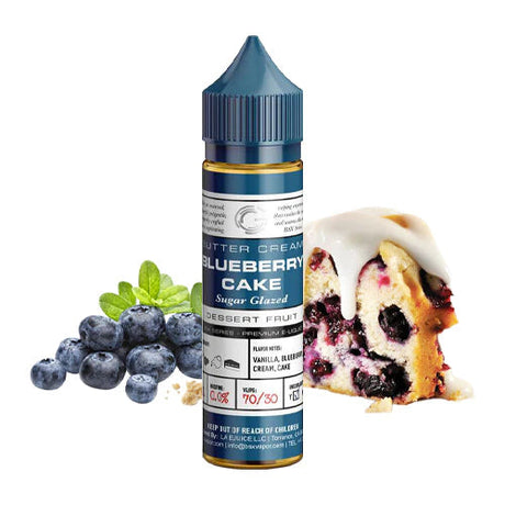 GLAS BASIX E-LIQUID BLUEBERRY CAKE - 60ML - E-Juice Steals