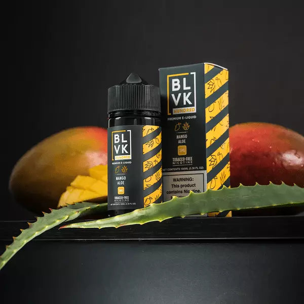 BLVK HUNDRED E-LIQUID MANGO ALOE - 100ML - E-Juice Steals