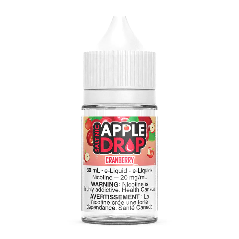 Apple Drop Salts - CRANBERRY - 30ml