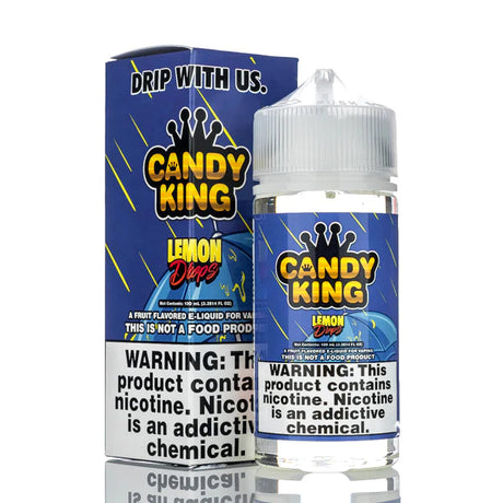 SALE! CANDY KING E-LIQUID LEMON DROPS - 100ML - E-Juice Steals