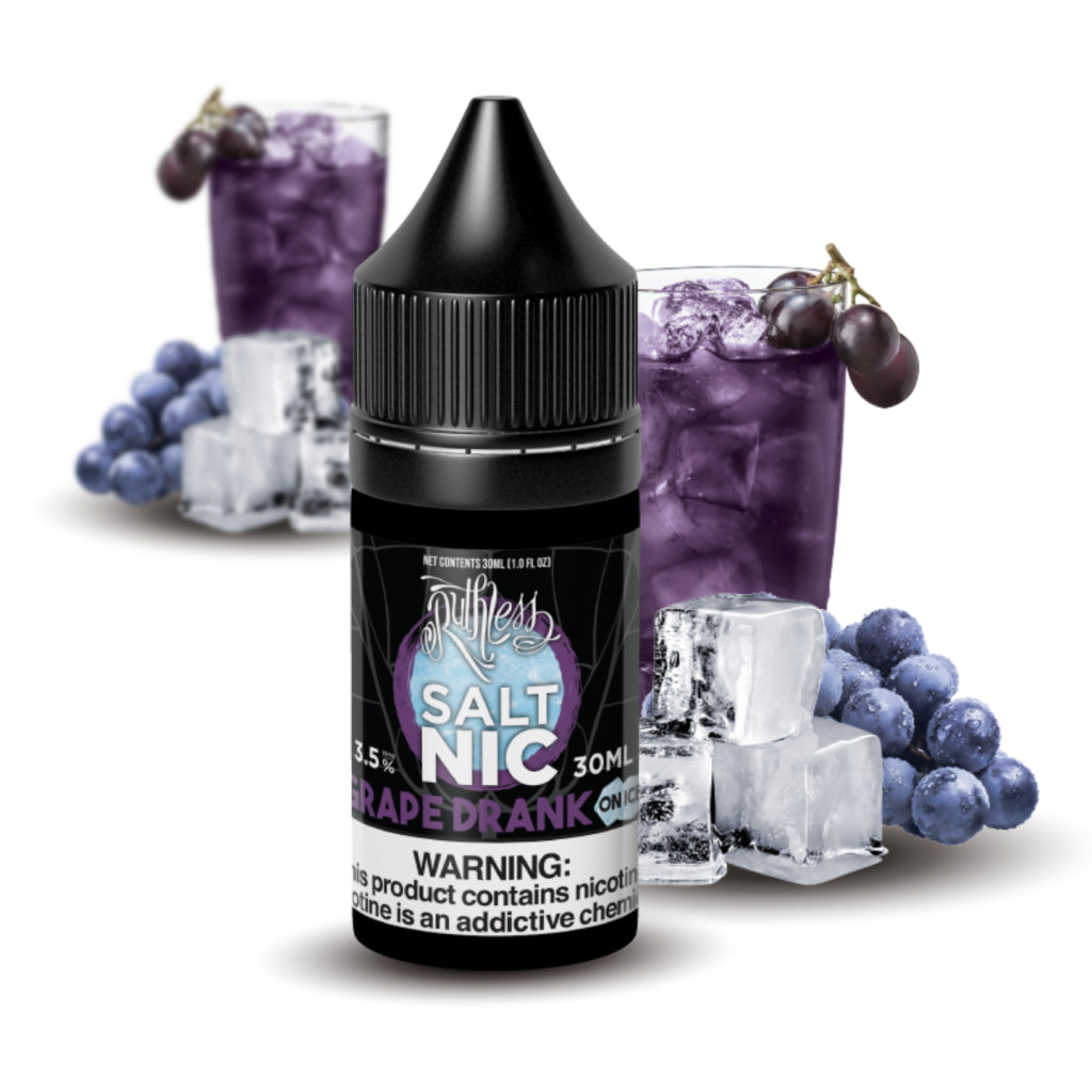 RUTHLESS SALT GRAPE DRANK ON ICE - 30ML - E-Juice Steals