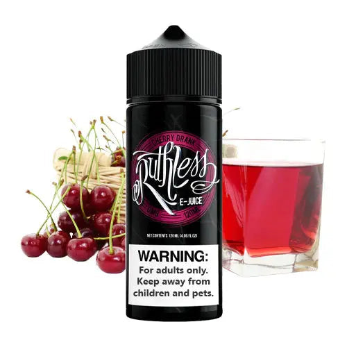 RUTHLESS E-LIQUID CHERRY DRANK - 120ML - E-Juice Steals