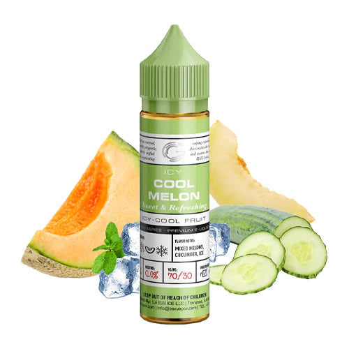 GLAS BASIX E-LIQUID COOL MELON - 60ML - E-Juice Steals