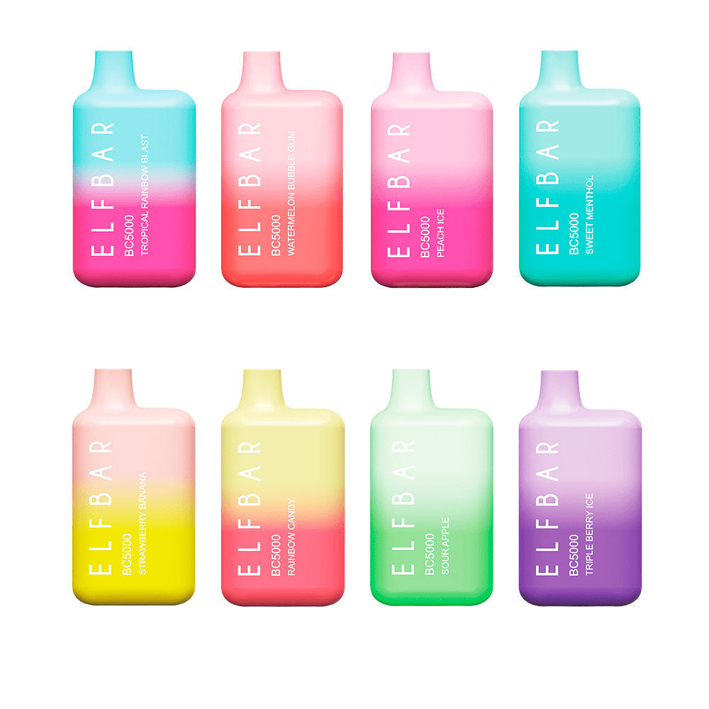 ELF BAR DISPOSABLES | 5000 PUFFS - E-Juice Steals
