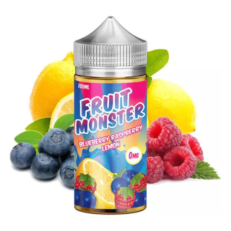 FRUIT MONSTER E-LIQUID BLUEBERRY RASPBERRY LEMON - 100ML - E-Juice Steals