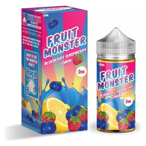 FRUIT MONSTER E-LIQUID BLUEBERRY RASPBERRY LEMON - 100ML - E-Juice Steals