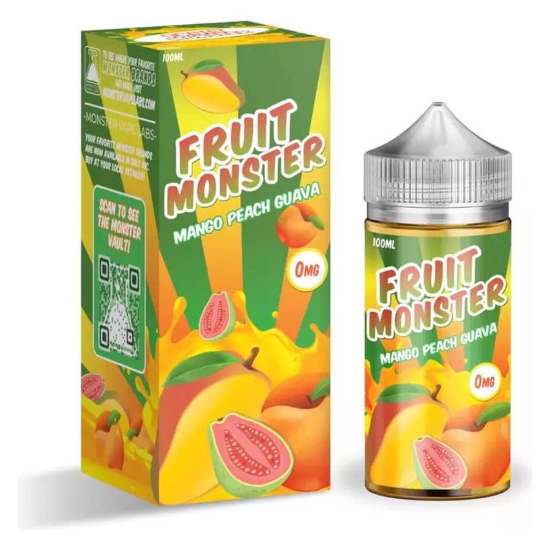 SALE! FRUIT MONSTER E-LIQUID MANGO PEACH GUAVA - 100ML - E-Juice Steals
