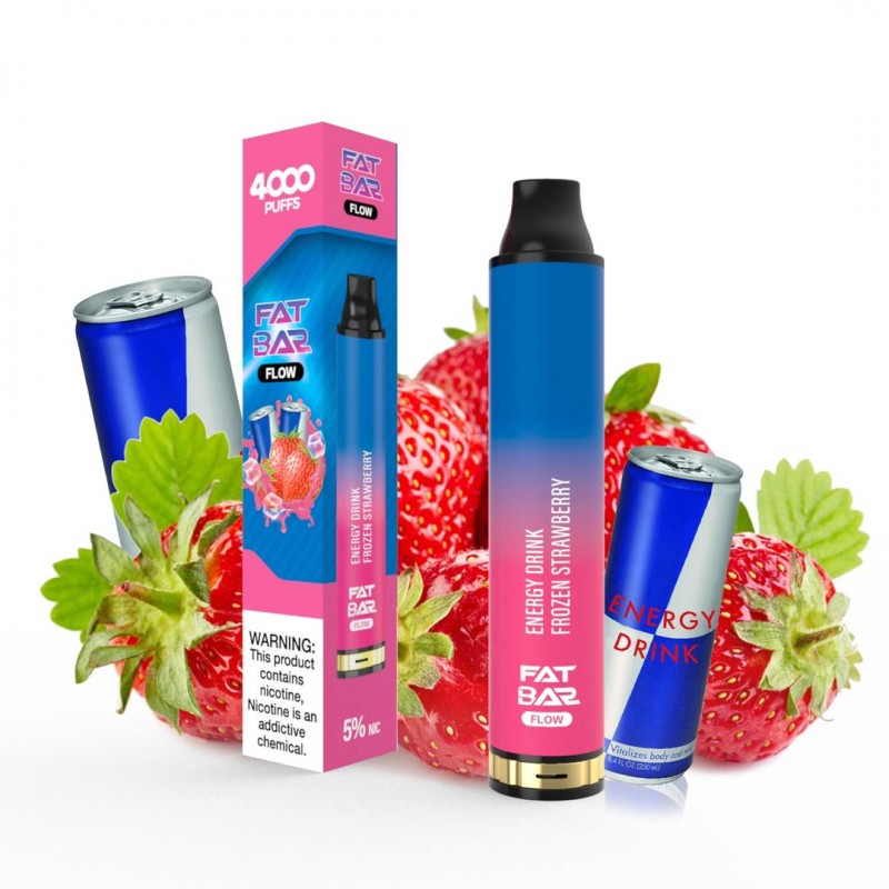 FAT BAR FLOW 4000 Puff Rechargeable Disposable - E-Juice Steals