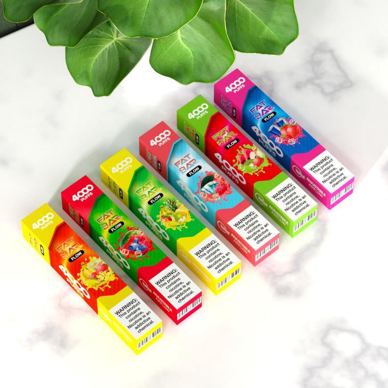 FAT BAR FLOW 4000 Puff Rechargeable Disposable - E-Juice Steals