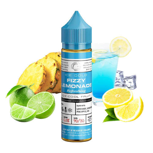 GLAS BASIX E-LIQUID FIZZY LEMONADE - 60ML - E-Juice Steals