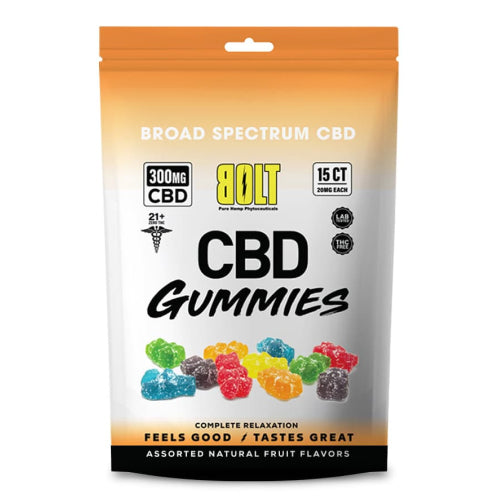 Bolt CBD Gummies 300mg- Assorted Flavors