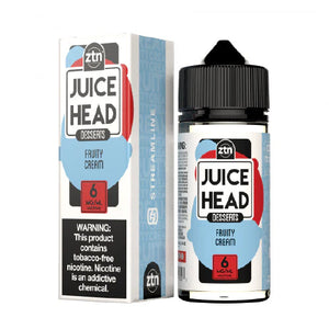 JUICE HEAD E-LIQUID FRUITY CREAM - 100ML - E-Juice Steals