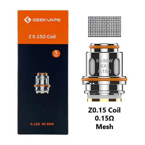 GEEKVAPE Z SERIES REPLACEMENT COILS | 5 PACK - E-Juice Steals