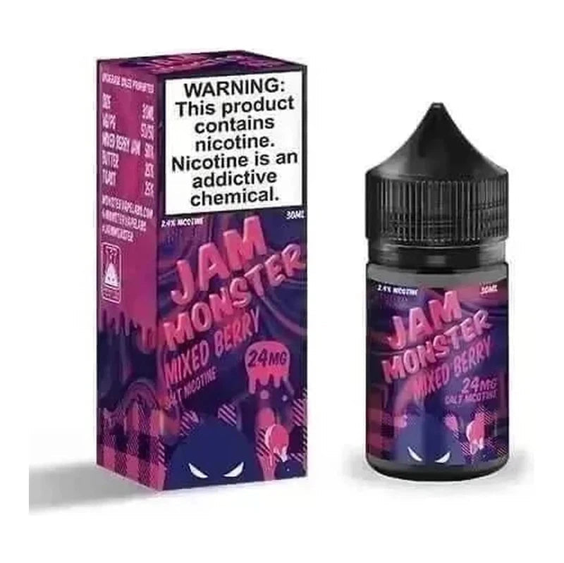 JAM MONSTER SALT MIXED BERRY - 30ML - E-Juice Steals