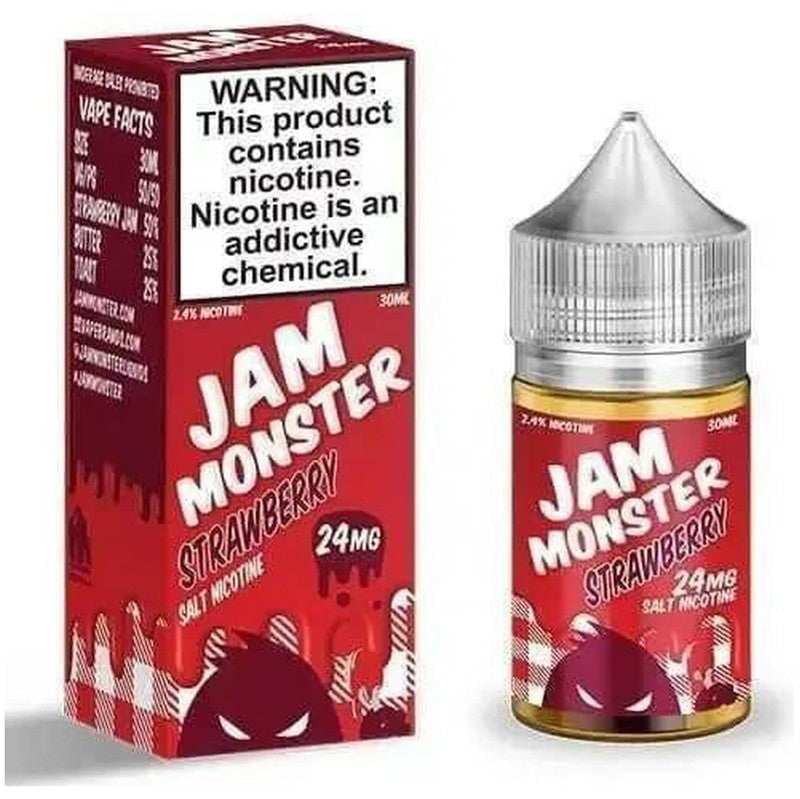 JAM MONSTER SALT STRAWBERRY - 30ML - E-Juice Steals