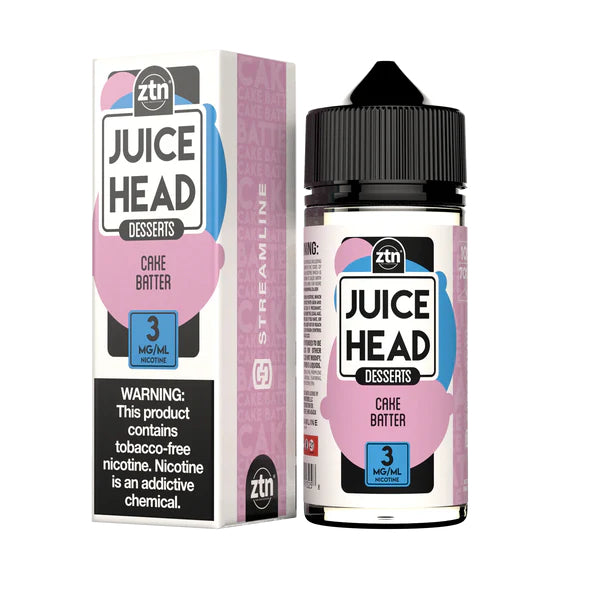 JUICE HEAD E-LIQUID CAKE BATTER - 100ML - E-Juice Steals