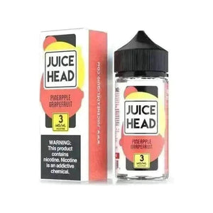 JUICE HEAD E-LIQUID PINEAPPLE GRAPEFRUIT - 30ML(FREEBASE) - E-Juice Steals