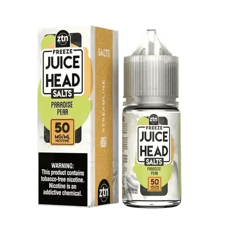 JUICE HEAD SALT PEACH PEAR FREEZE TFN - 30ML - E-Juice Steals