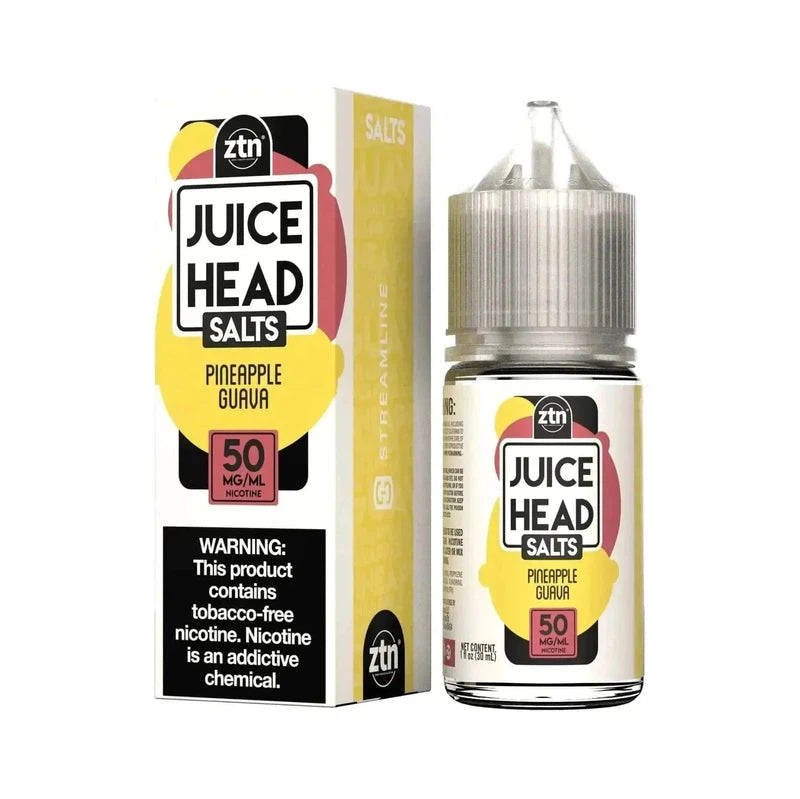 JUICE HEAD SALT PINEAPPLE GUAVA - 30ML - E-Juice Steals
