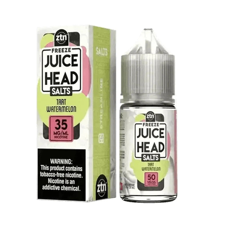 JUICE HEAD SALT TART WATERMELON ZTN - 30ML - E-Juice Steals