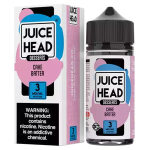 JUICE HEAD E-LIQUID CAKE BATTER - 100ML - E-Juice Steals