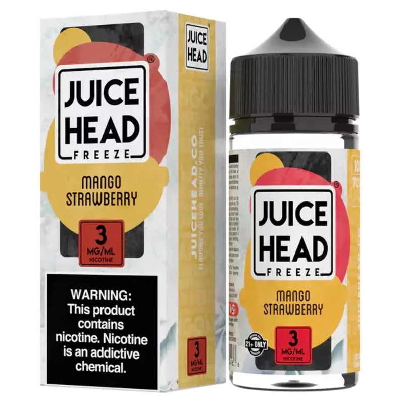 JUICE HEAD E-LIQUID MANGO STRAWBERRY FREEZE ZTN - 100ML - E-Juice Steals