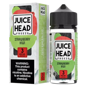 JUICE HEAD E-LIQUID STRAWBERRY KIWI FREEZE - 100ML - E-Juice Steals
