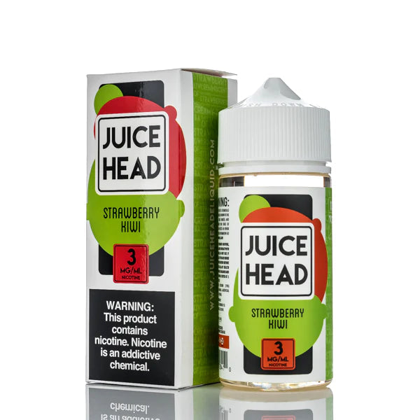 JUICE HEAD E-LIQUID STRAWBERRY KIWI - 100ML - E-Juice Steals