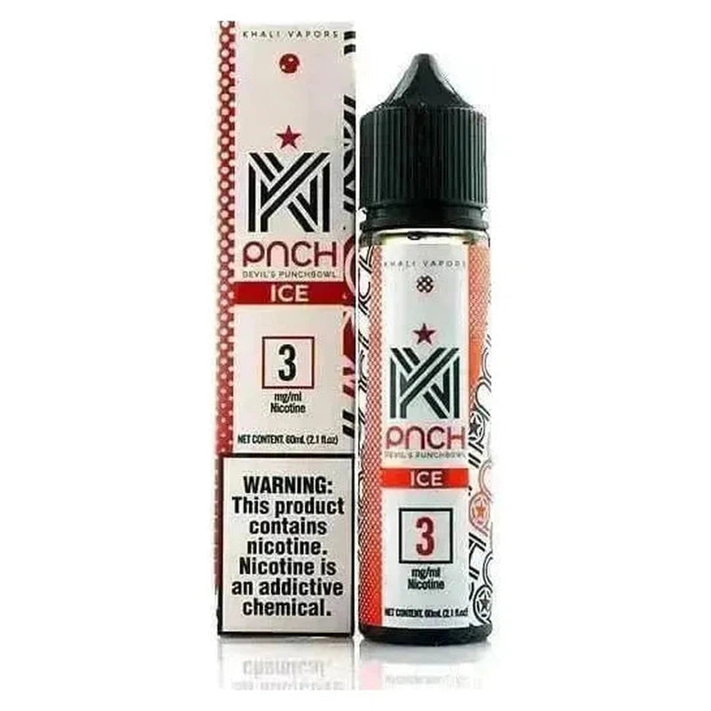 KHALI VAPORS E-LIQUID ICED DEVILS PUNCHBOWL - 60ML - E-Juice Steals