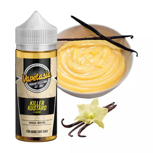 VAPETASIA E-LIQUID KILLER KUSTARD ORIGINAL - 100ML - E-Juice Steals