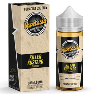 VAPETASIA E-LIQUID KILLER KUSTARD ORIGINAL - 100ML - E-Juice Steals
