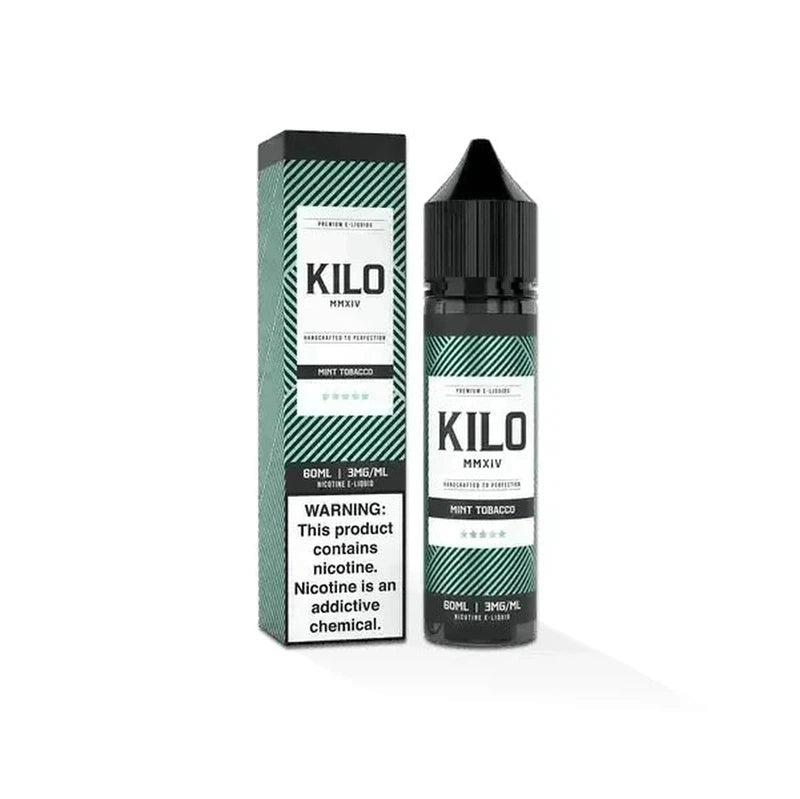 KILO E-LIQUID MINT TOBACCO - 60ML - E-Juice Steals