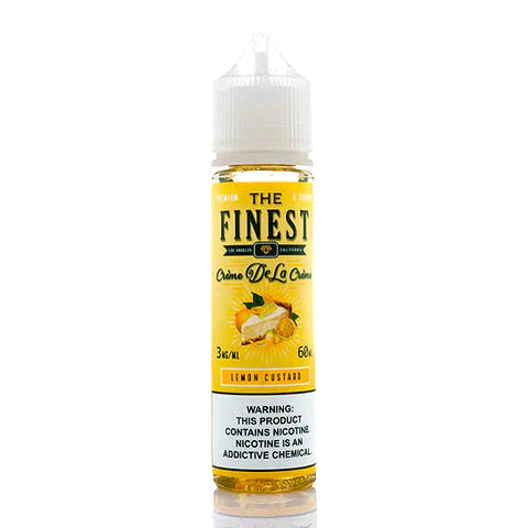 SALE! THE FINEST E-LIQUID - LEMON CUSTARD - 60ML - E-Juice Steals