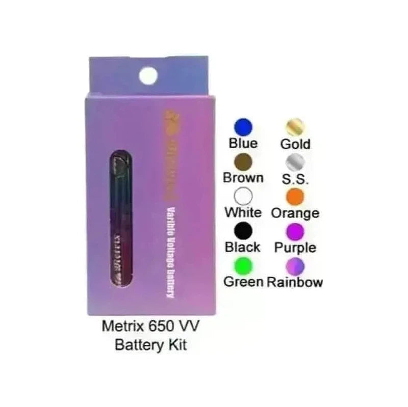 Metrix 510 Battery + Charger | 650mAh - E-Juice Steals