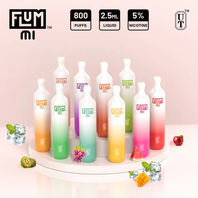 FLUM MI DISPOSABLE - 800 PUFFS - E-Juice Steals