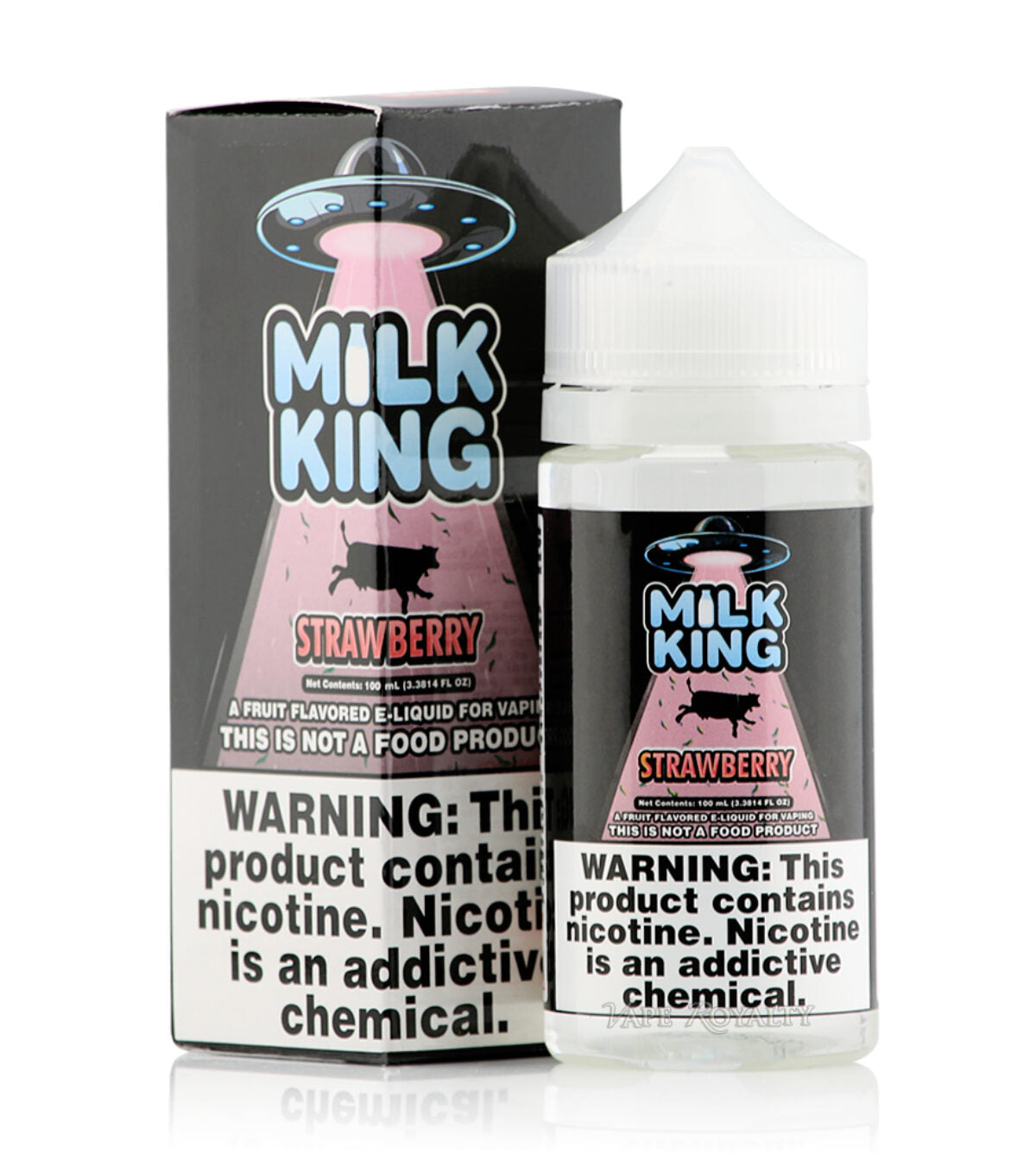 SALE! MILK KING E-LIQUID STRAWBERRY - 100ML - E-Juice Steals