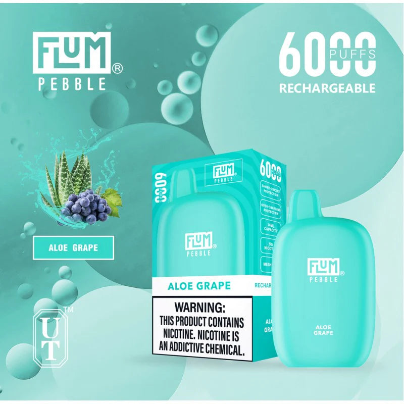 FLUM PEBBLE DISPOSABLES | 6000 PUFFSflum pebble flavors  E-Juice Steals