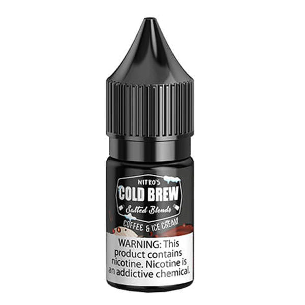 COFFEE AND ICE CREAM - NITROS COLD BREW SALTS - 30ML - E-Juice Steals