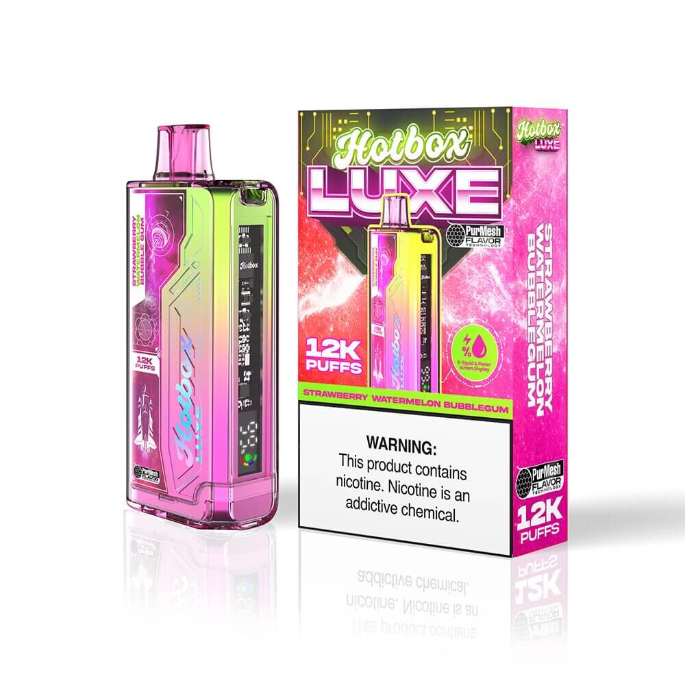 HOT BOX LUXE DISPOSABLE | 12000 PUFFS