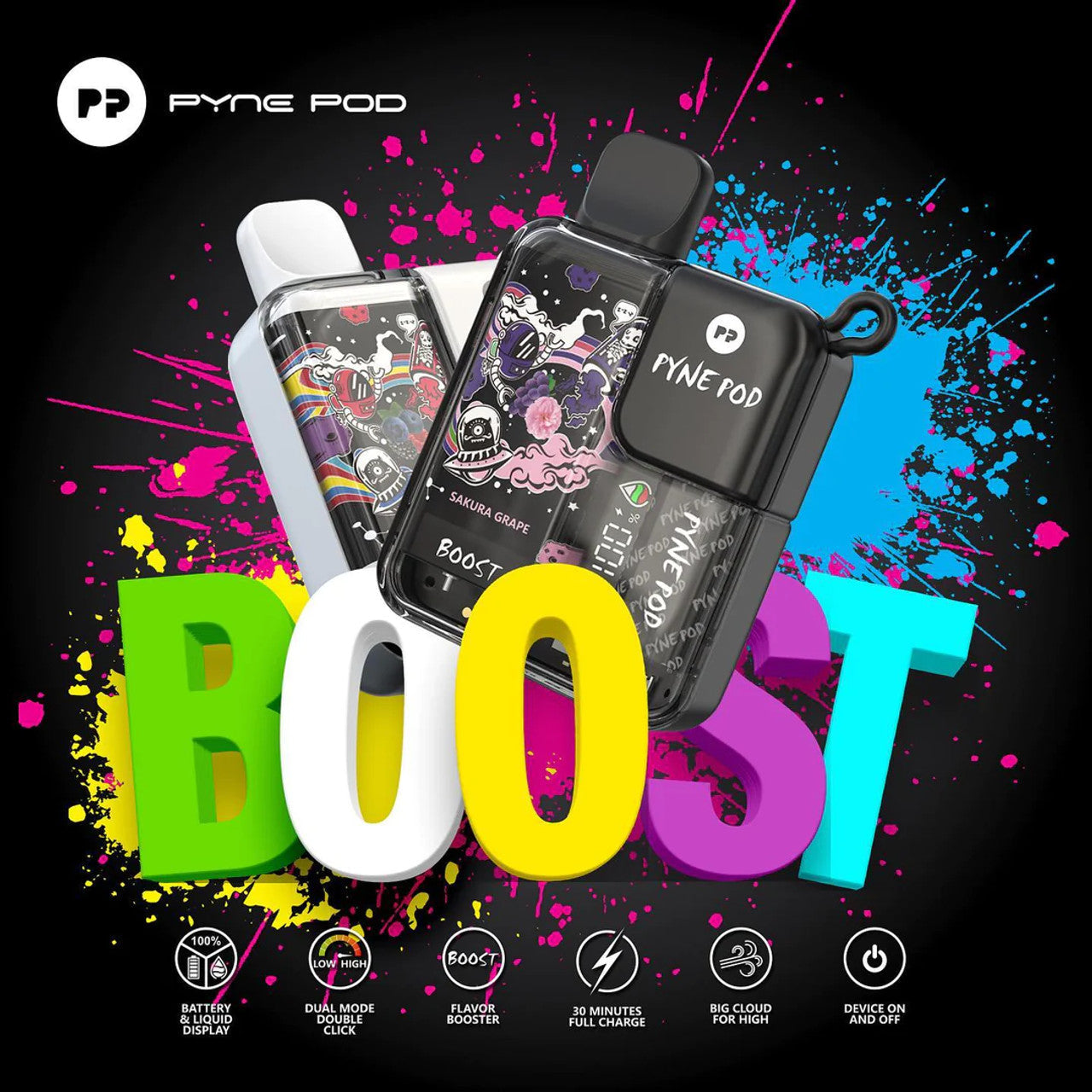 PYNE POD BOOST DISPOSABLE | 8500 PUFFS - E-Juice Steals