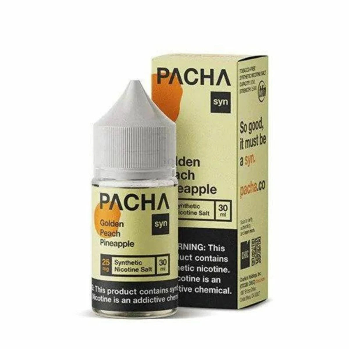 Pachamama Salts - Golden Pineapple Peach - 30ml - E-Juice Steals