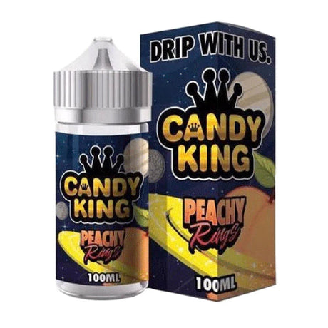SALE! CANDY KING E-LIQUID PEACHY RINGS - 100ML - E-Juice Steals