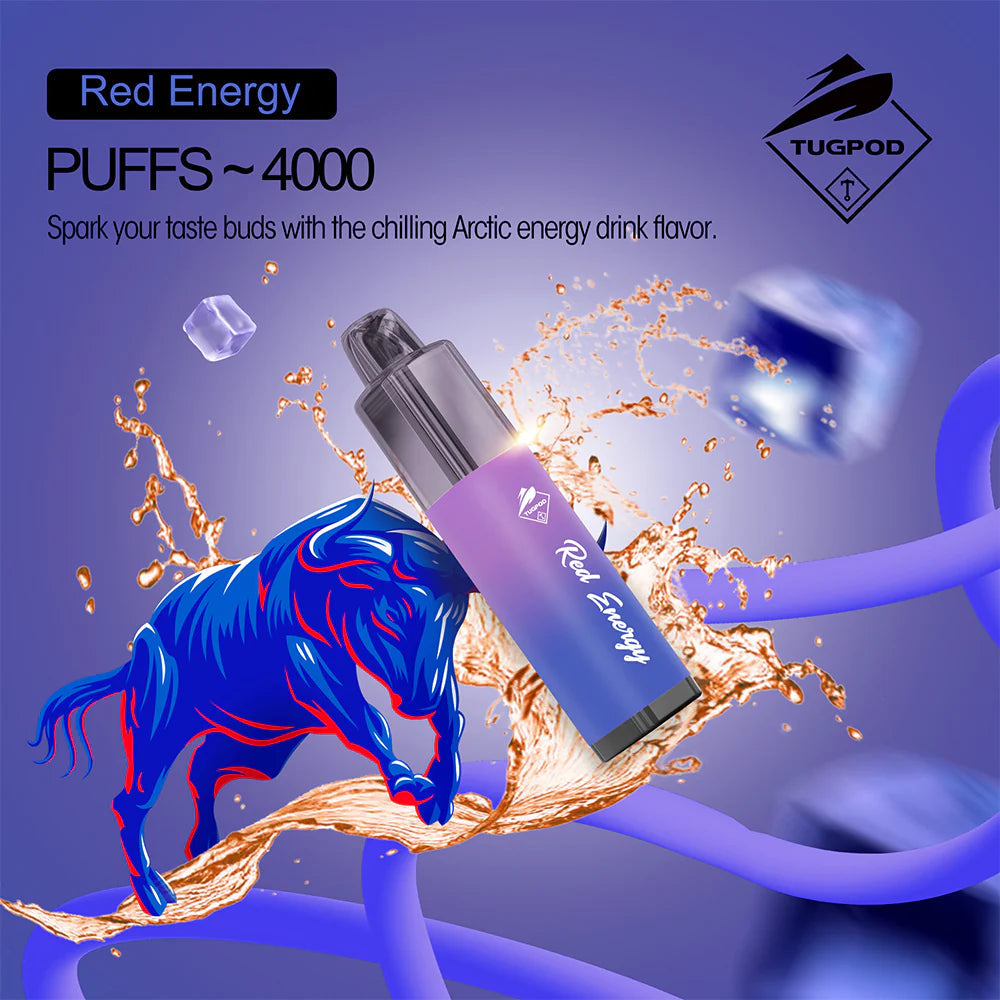 TUGPOD MEGA FLOW DISPOSABLE - 4000 PUFFS - E-Juice Steals