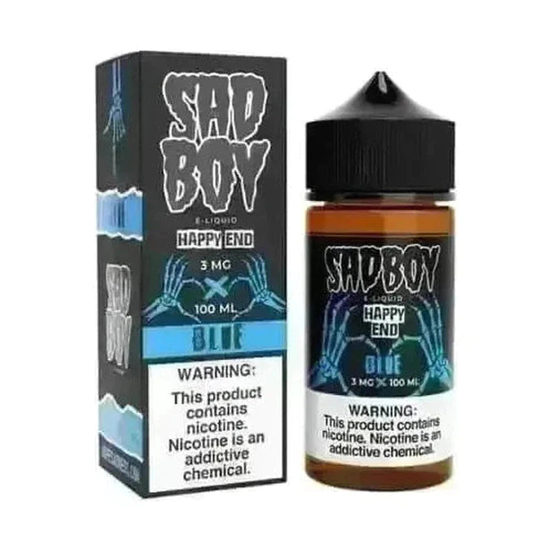 SALE! SADBOY E-LIQUID HAPPY END BLUE - 100ML - E-Juice Steals