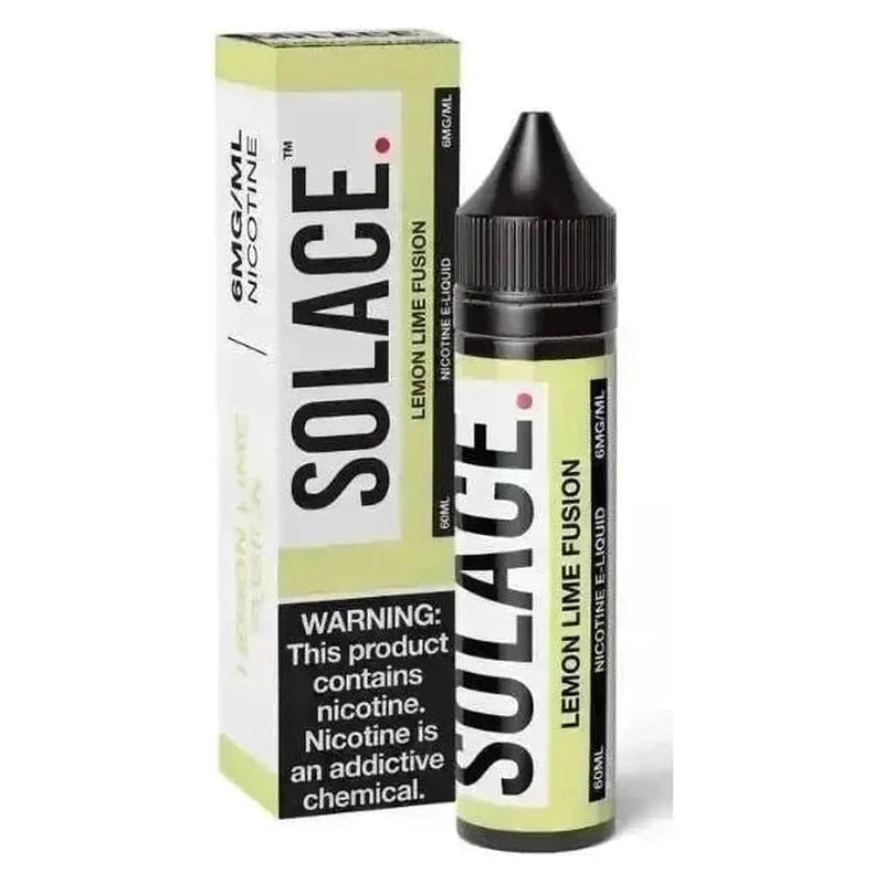 SOLACE E-LIQUID LEMON LIME FUSION - 60ML - E-Juice Steals
