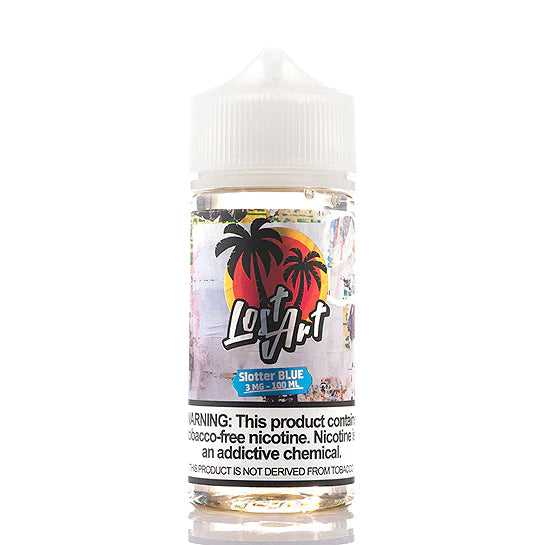 SALE! LOST ART E-LIQUID - SLOTTER BLUE - 100ML - E-Juice Steals