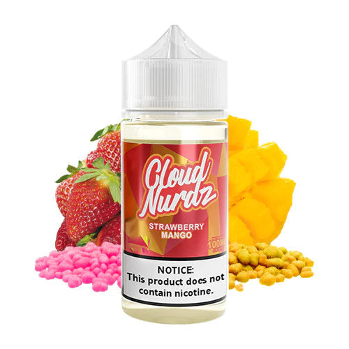 CLOUD NURDZ E-LIQUID STRAWBERRY MANGO TFN - 100ML - E-Juice Steals