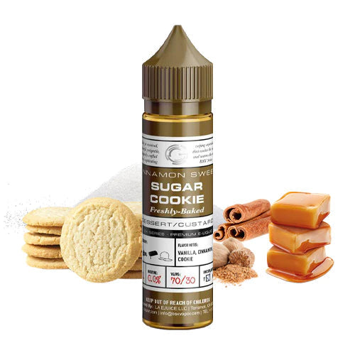 GLAS BASIX E-LIQUID SUGAR COOKIE - 60ML - E-Juice Steals