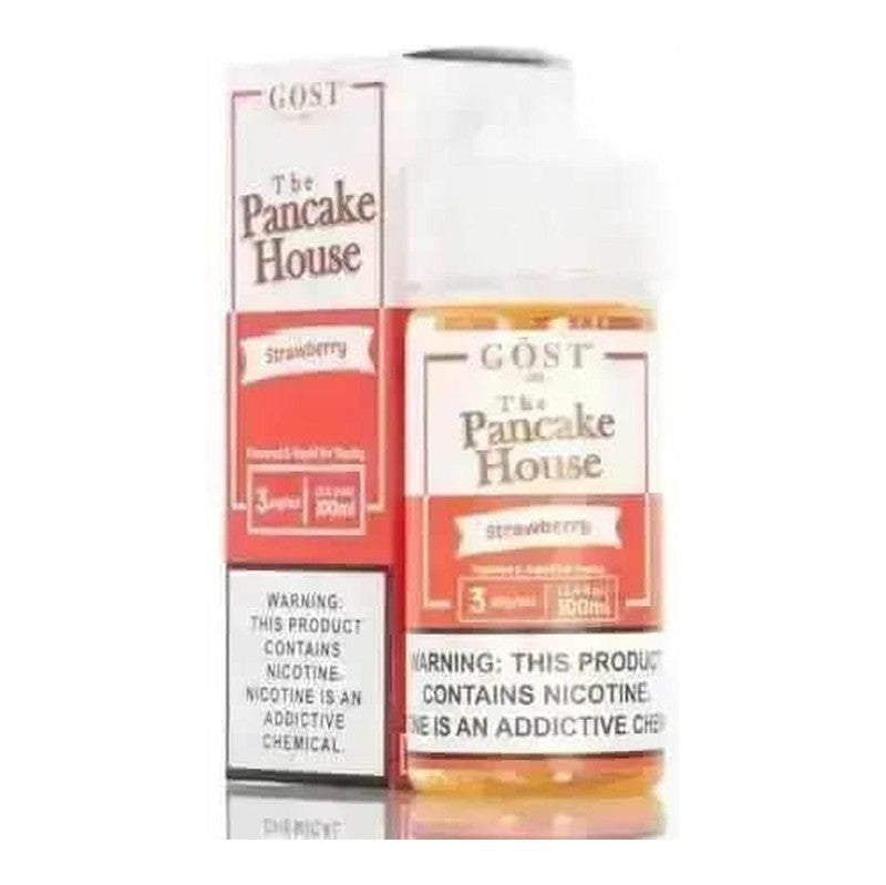 The Pancake House Glazed Strawberry Ejuice 100ml Ejuicesteals E