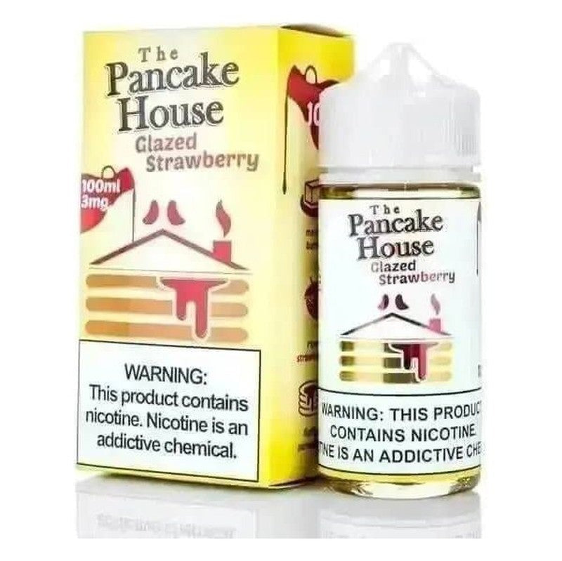The Pancake House Glazed Strawberry Ejuice 100ml Ejuicesteals E